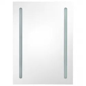 LED Spiegelschrank Betongrau 50x70 cm
