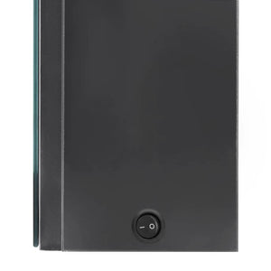 LED Spiegelschrank Grau 80 cm