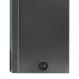 LED-Spiegelschrank Grau 80cm