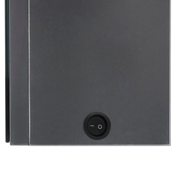LED-Spiegelschrank Grau 62x60cm