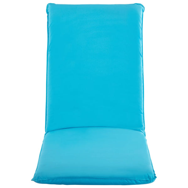 Sonnenliege Klappbar Oxford-Gewebe Blau