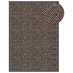 Dunkelbraune Fußmatte 40x60 cm