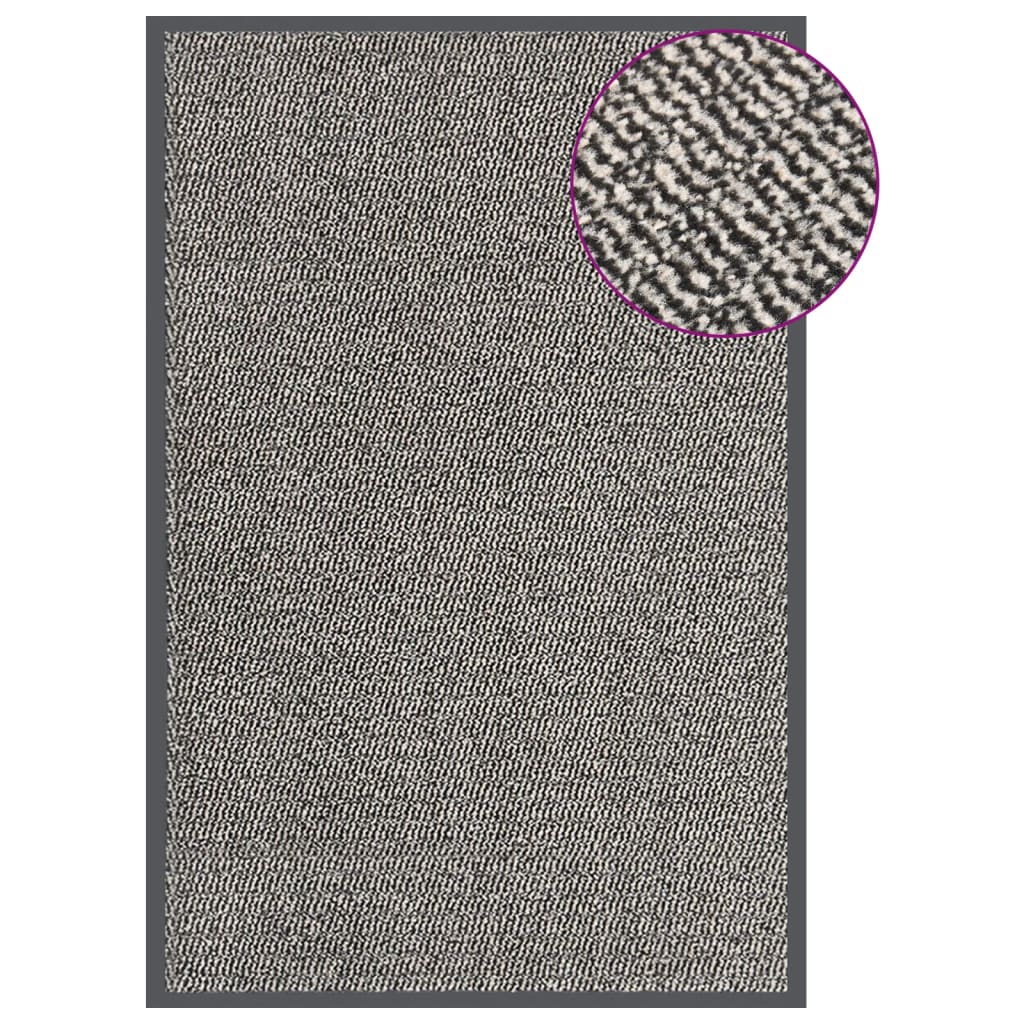 Getuftete Fußmatte Hellbraun 80x120 cm