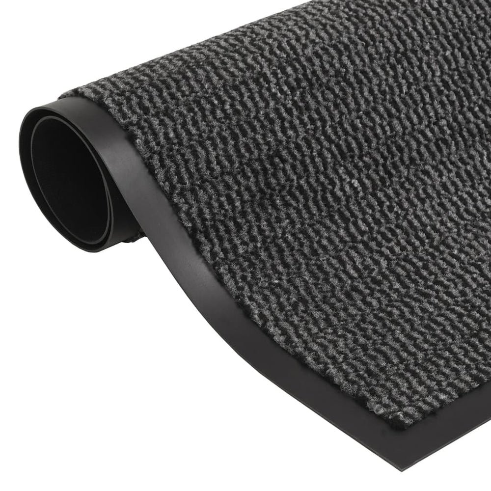 Anthrazit Fußmatte 60x180 cm Getuftet