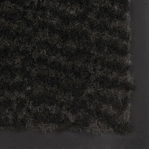 Schwarze Fußmatte 60x180 cm