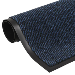 Blaue Fußmatte Getuftet 60x150 cm
