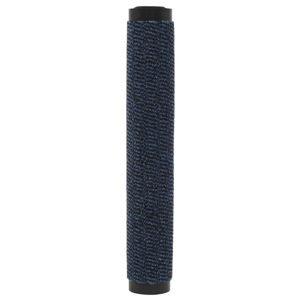 Blaue Fußmatte, getuftet, 60x180 cm