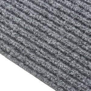 Grauer Schmutzfangläufer 100x200 cm