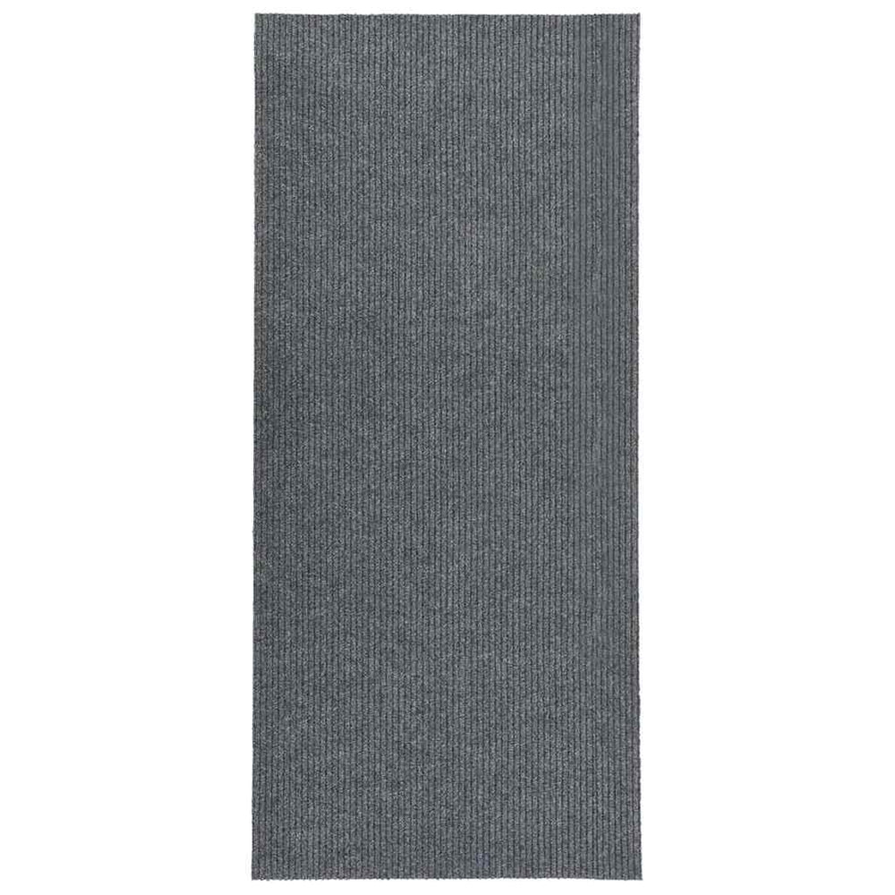 Grauer Schmutzfangläufer 100x250 cm