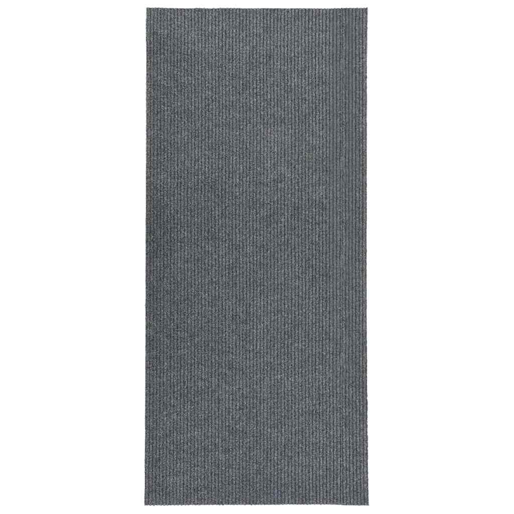 Grauer Schmutzfangläufer 100x250 cm