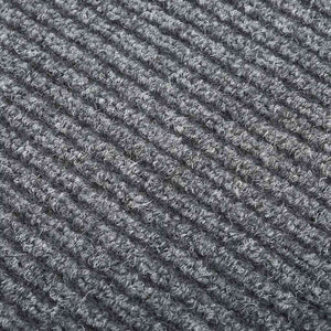 Grauer Schmutzfangläufer 100x250 cm