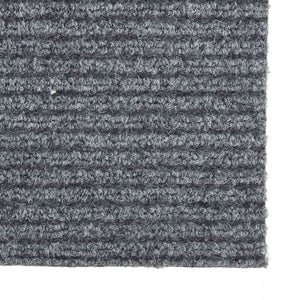 Grauer Schmutzfangläufer 100x250 cm