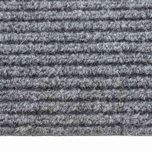 Grauer Schmutzfangläufer 100x250 cm