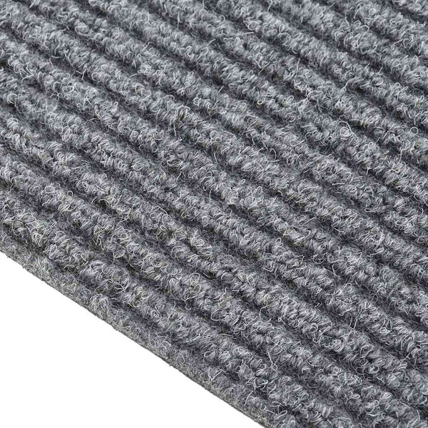 Grauer Schmutzfangläufer 100x250 cm