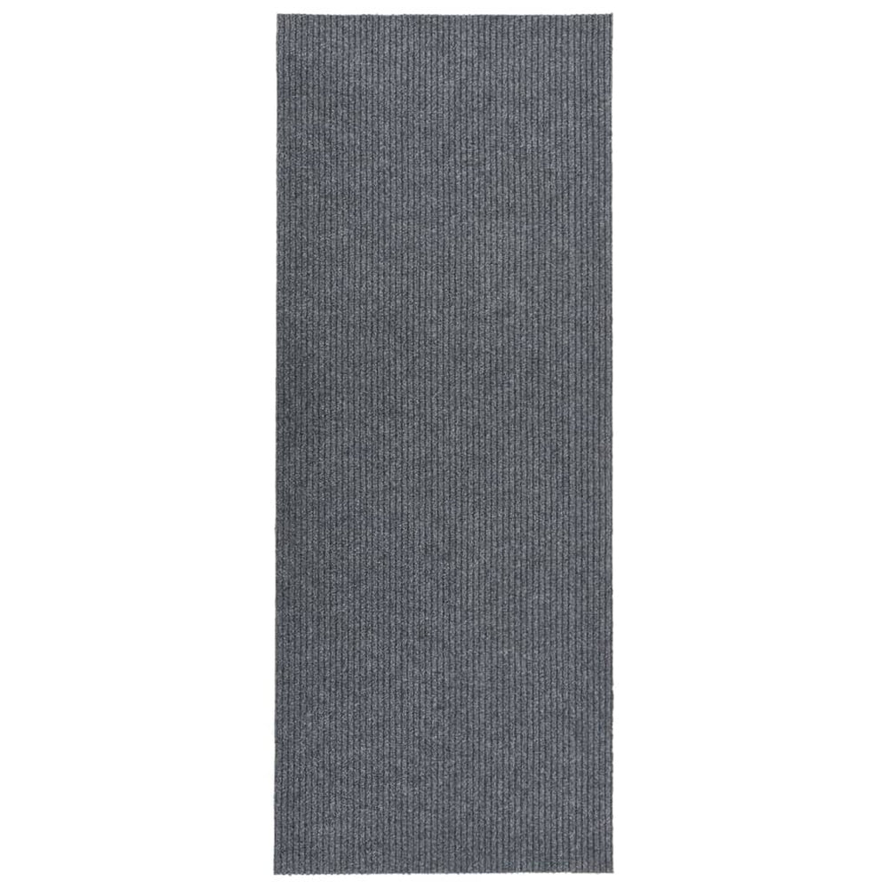 Grauer Schmutzfangläufer 100x300 cm