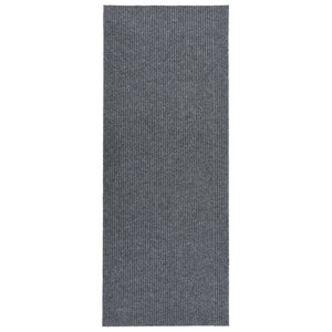 Grauer Schmutzfangläufer 100x300 cm