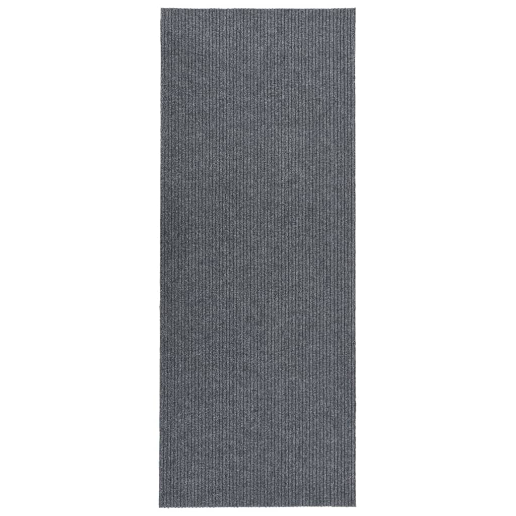 Grauer Schmutzfangläufer 100x300 cm