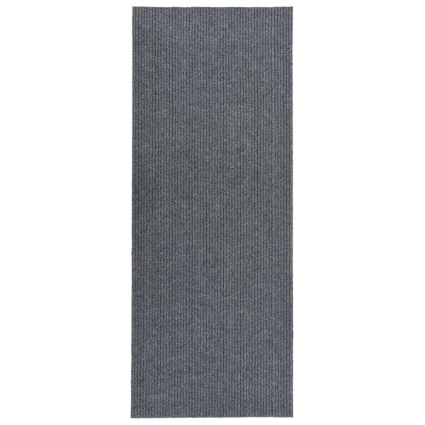 Grauer Schmutzfangläufer 100x300 cm