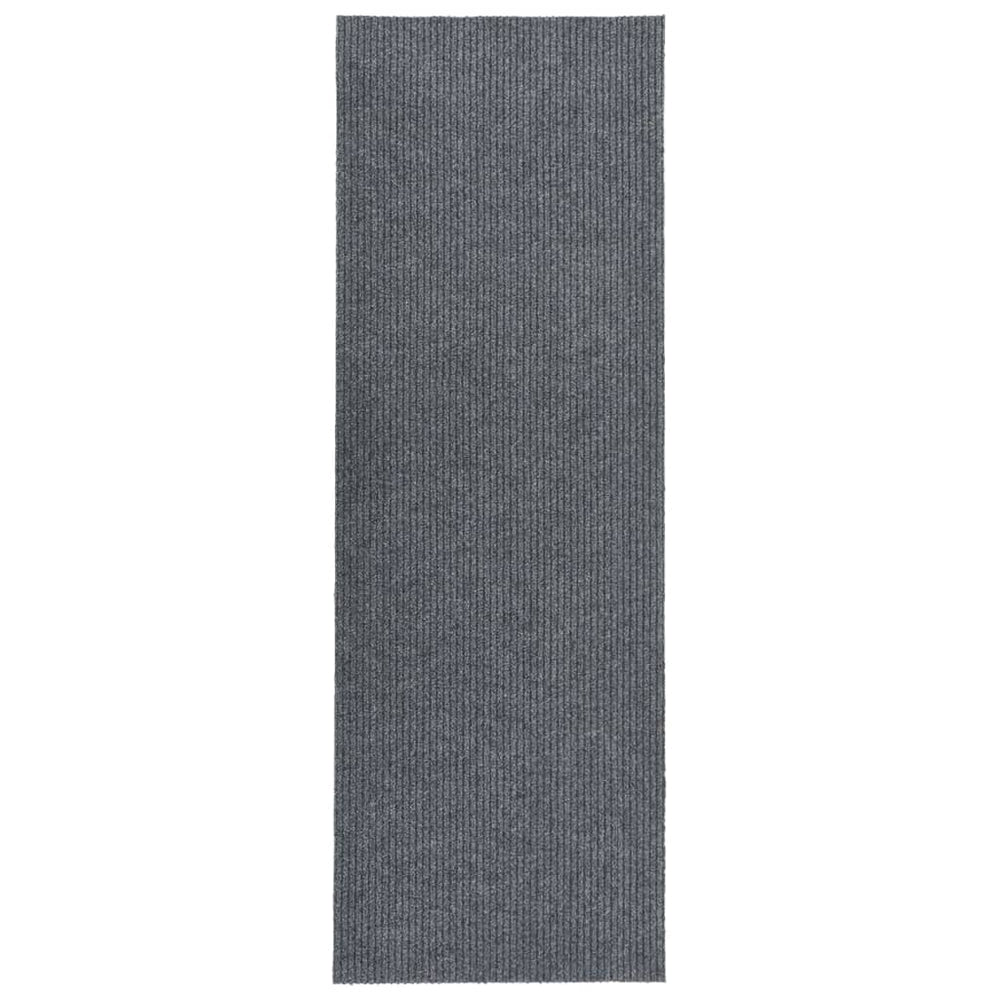 Grauer Schmutzfangläufer 100x350 cm