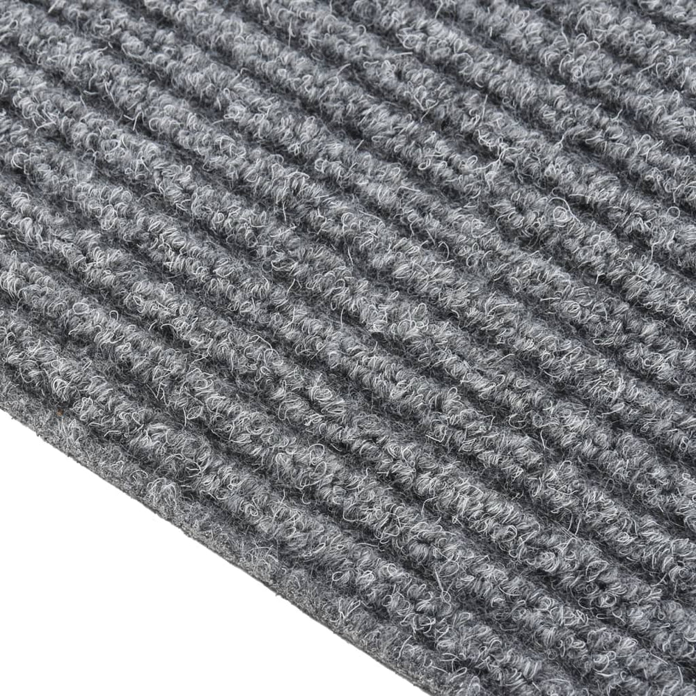 Grauer Schmutzfangläufer 100x350 cm