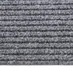 Grauer Schmutzfangläufer 100x350 cm