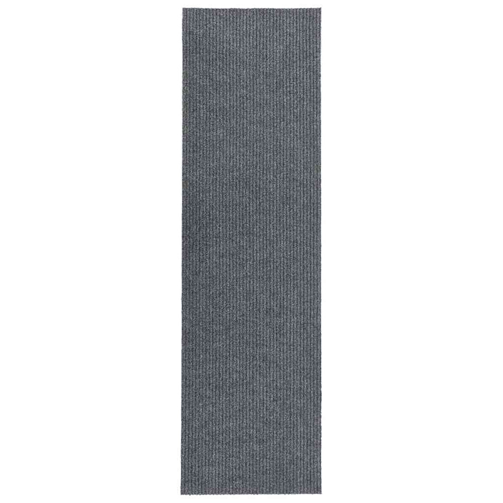 Grauer Schmutzfangläufer 100x400 cm