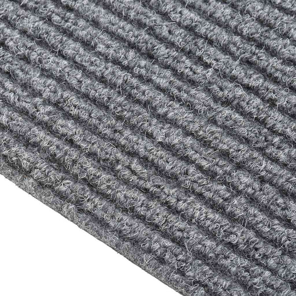 Grauer Schmutzfangläufer 100x400 cm