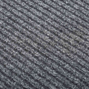 Grauer Schmutzfangläufer 100x400 cm