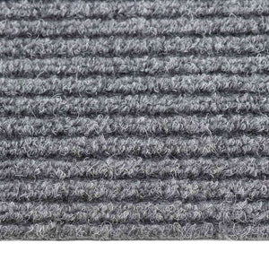 Grauer Schmutzfangläufer 100x400 cm