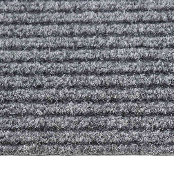 Grauer Schmutzfangläufer 100x400 cm