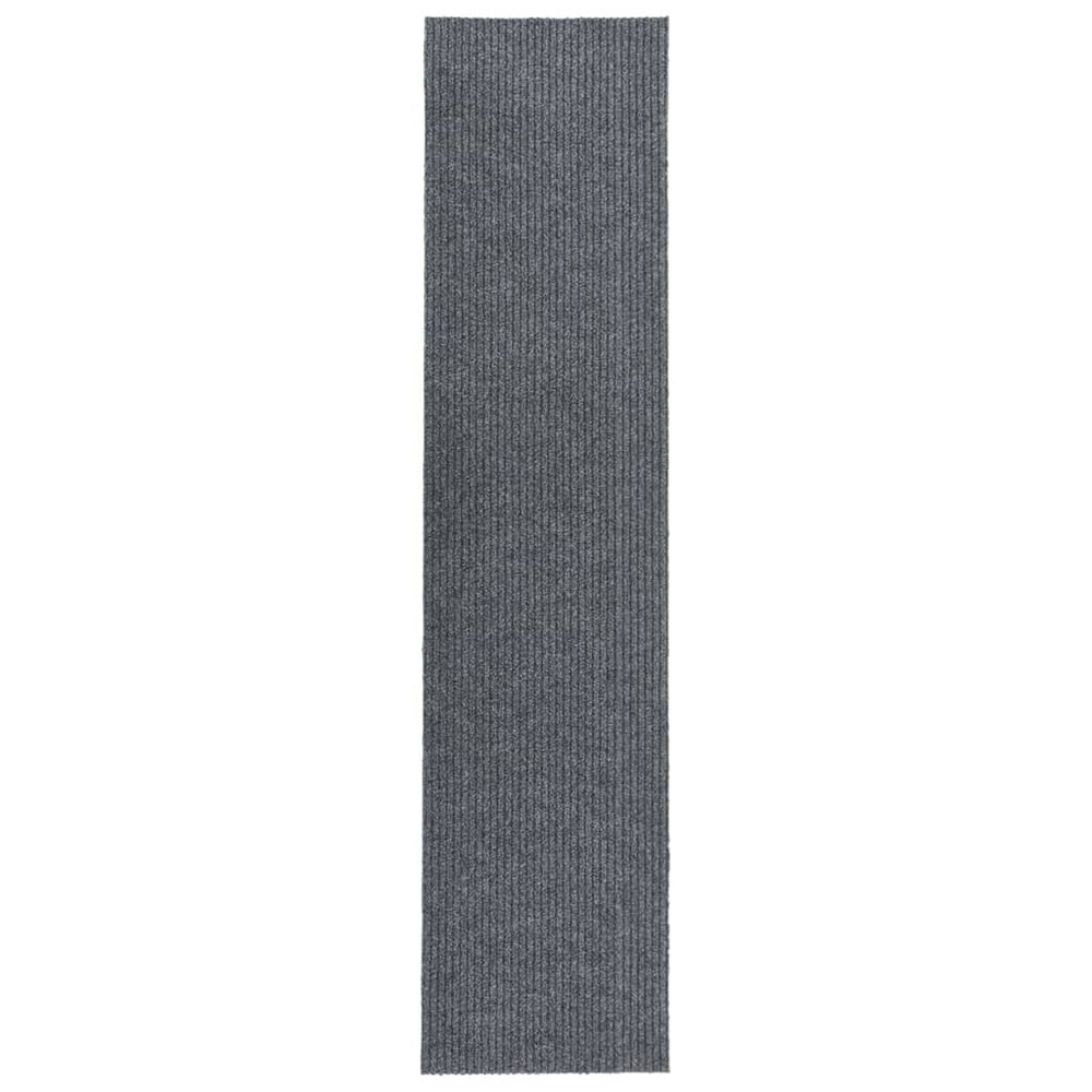 Grauer Schmutzfangläufer 100x450 cm