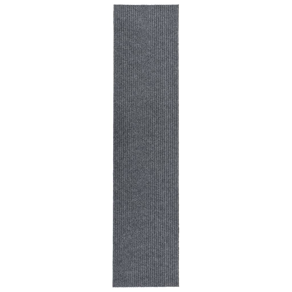 Grauer Schmutzfangläufer 100x450 cm