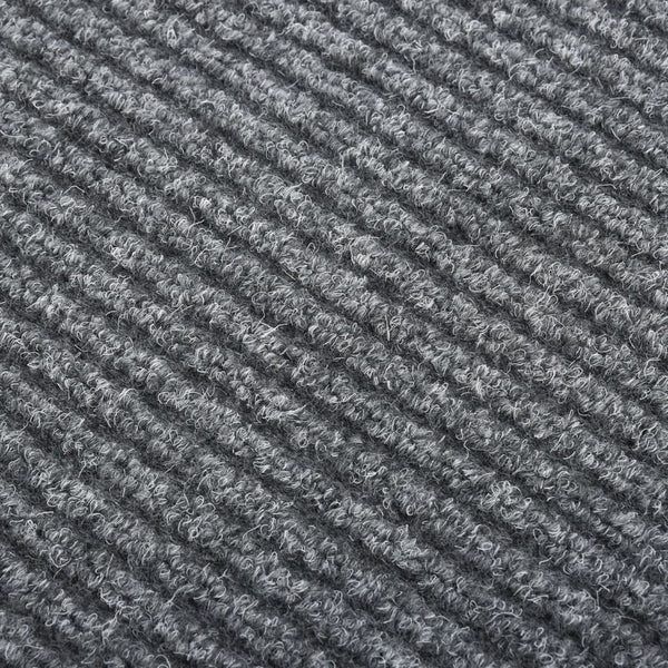 Grauer Schmutzfangläufer 100x450 cm