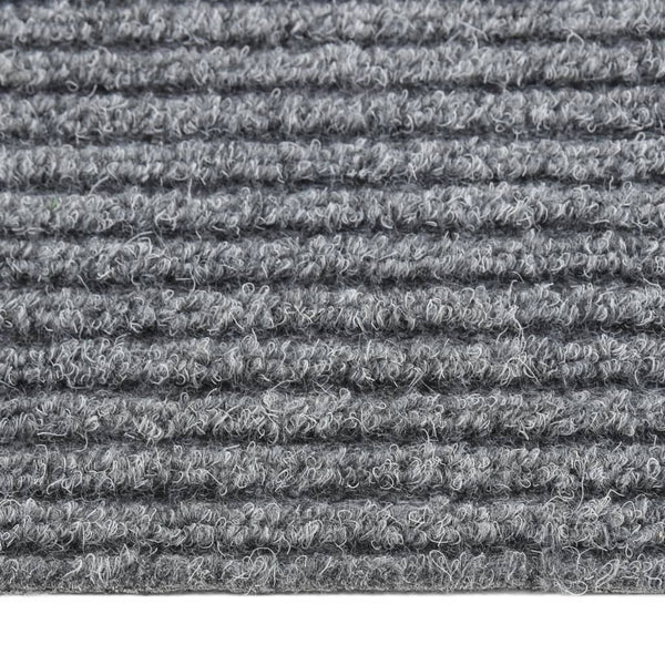 Grauer Schmutzfangläufer 100x450 cm