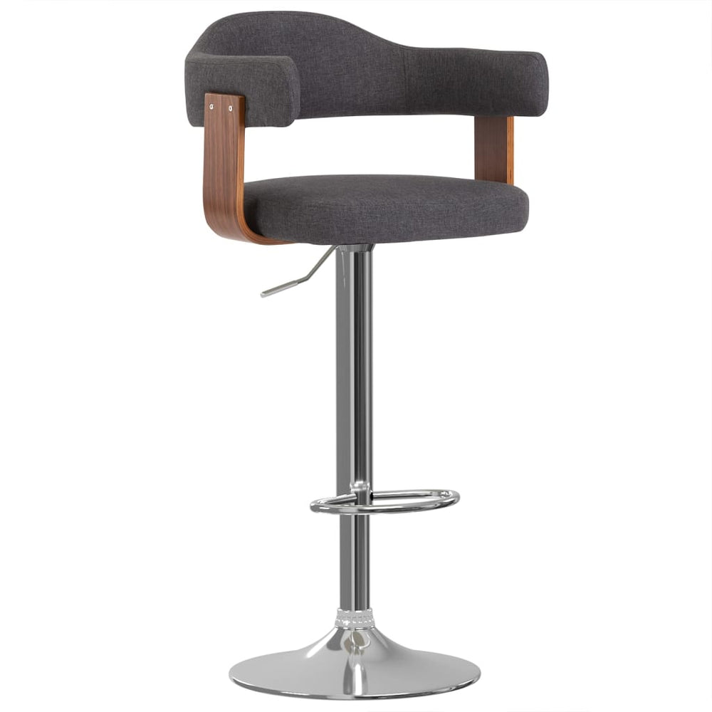 2er Set Barhocker Dunkelgrau