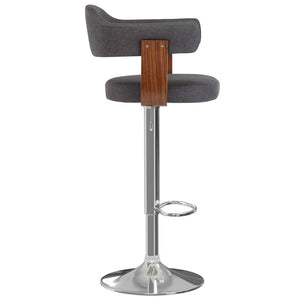 2er Set Barhocker Dunkelgrau