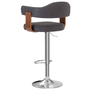 2er Set Barhocker Dunkelgrau