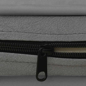 Hundesofa Grau 67x47x36 cm Plüsch