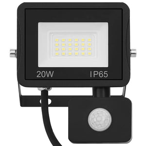 LED-Fluter mit Sensor 20 W Warmweiß