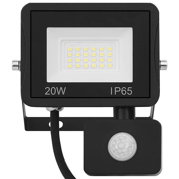 LED-Fluter mit Sensor 20 W Warmweiß