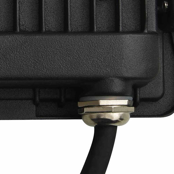vidaXL LED Floodlight with Sensor 50W Warm White