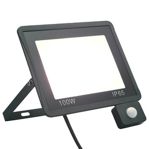 LED-Fluter mit Sensor 100 W Kaltweiß