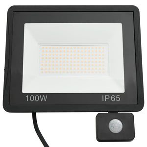 LED-Fluter mit Sensor 100 W Kaltweiß
