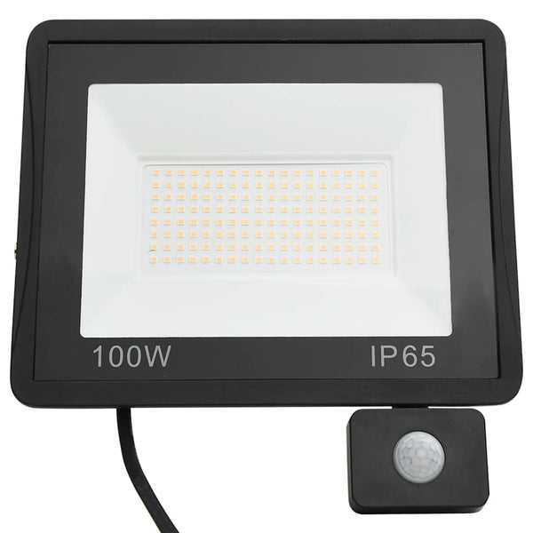 LED-Fluter mit Sensor 100 W Kaltweiß