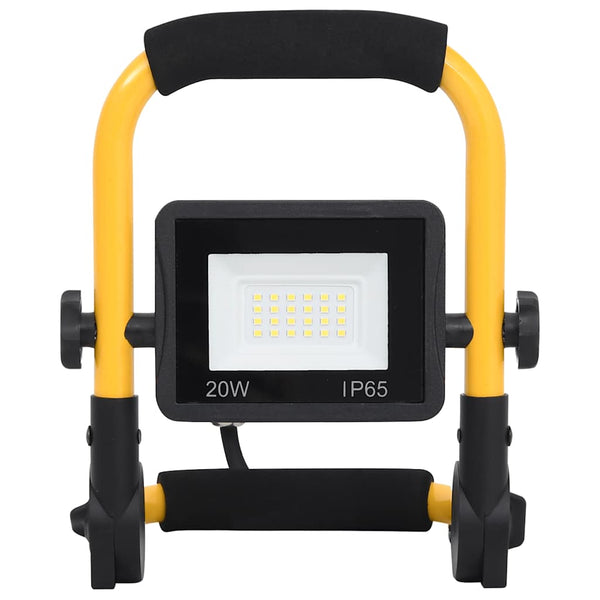 LED-Fluter mit Handgriff 20 W Warmweiß