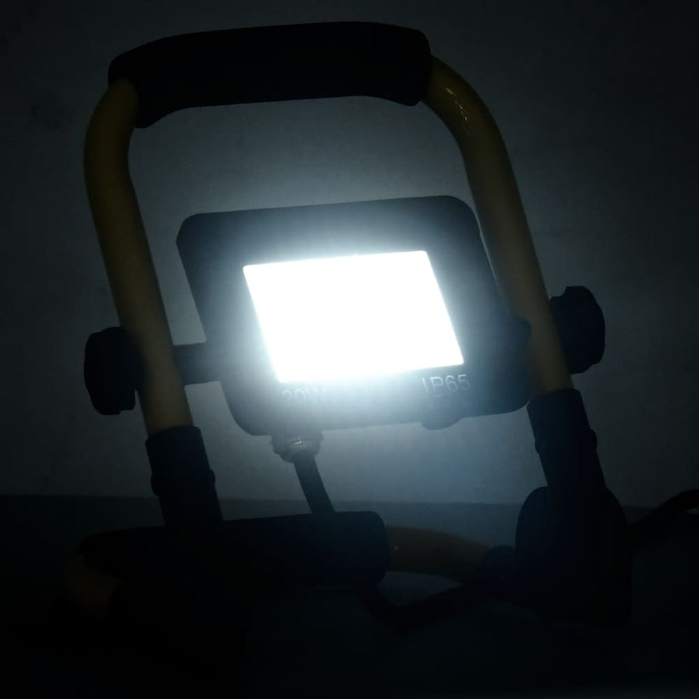 LED-Fluter mit Handgriff 20W Kaltweiß
