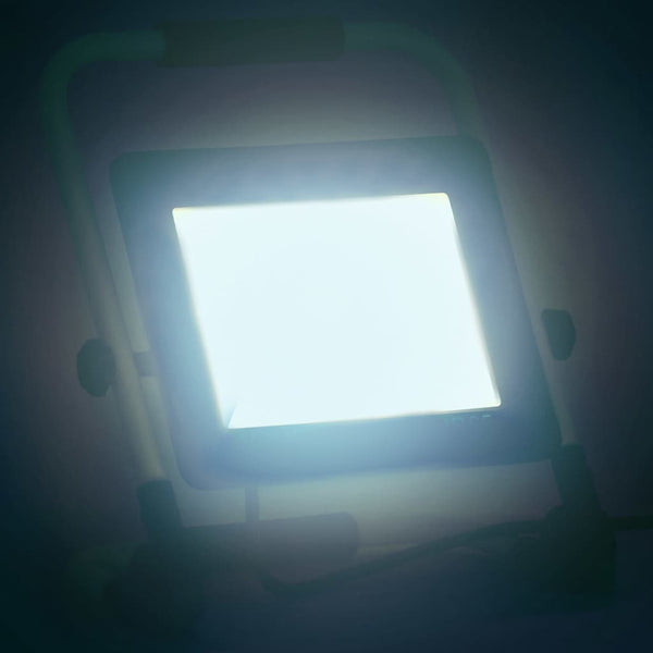 LED-Fluter mit Handgriff 100W Kaltweiß