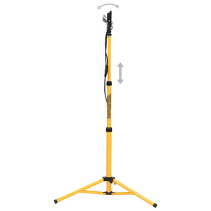 LED-Fluter mit Stativ 2x30 W Kaltweiß