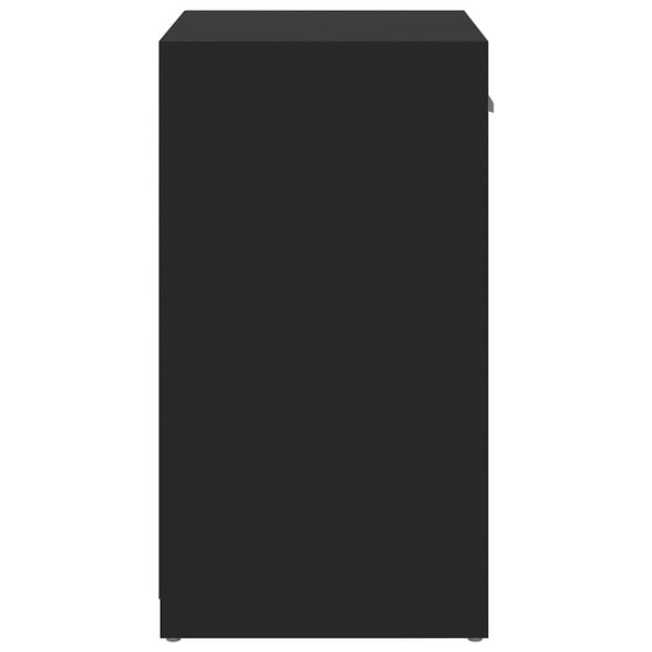 Schuhbank Schwarz mit Sitzfläche 94,5cm
