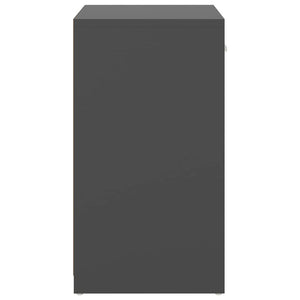 Schuhbank Grau mit Sitzfläche 94,5 cm